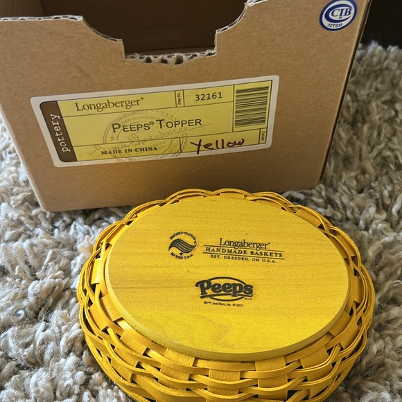 Longaberger. Peeps. Yellow. - Picture 6 of 16
